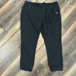 Carhartt Force Liberty Twill Straight Leg Scrub Pant C55106 Mens Sz 2XL Black